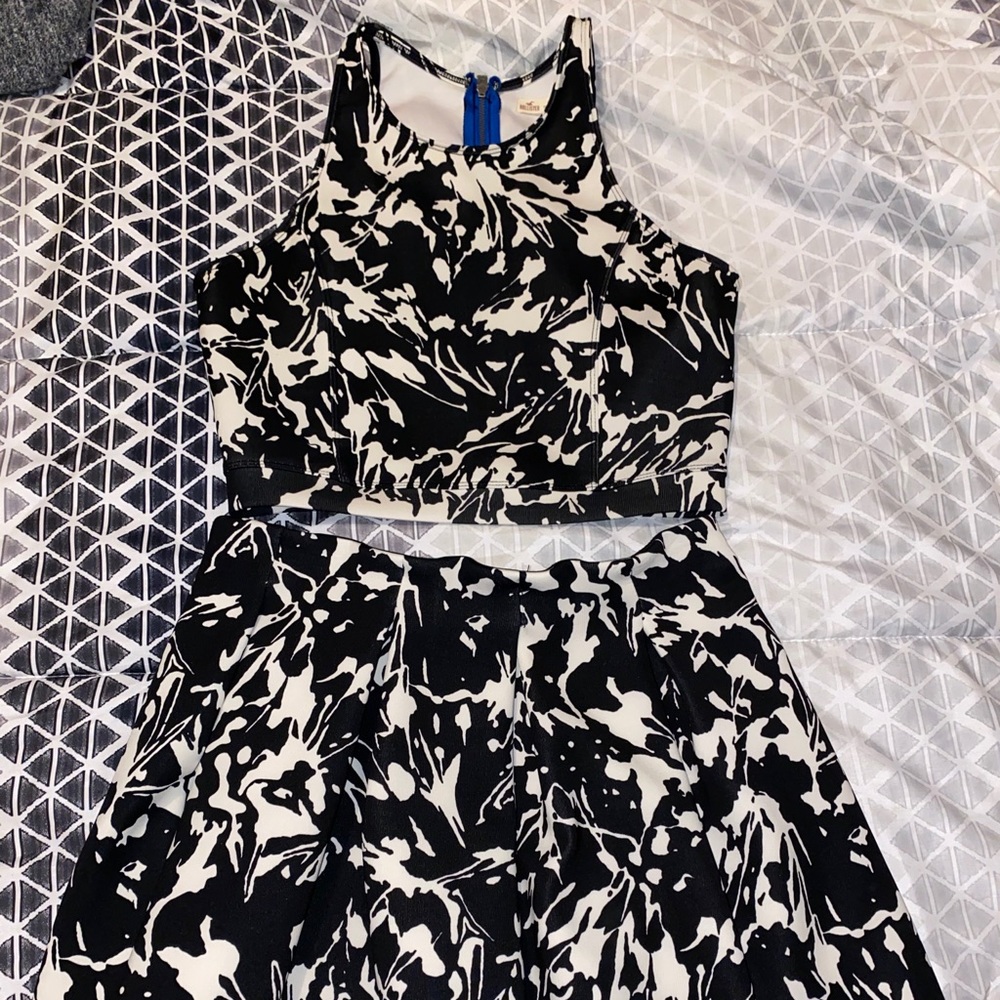 Hollister scuba feel skirt set !!